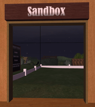 Sandbox Door